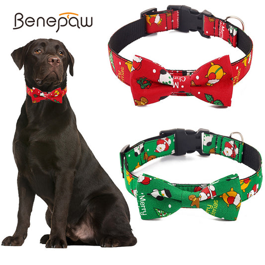 Removable Bow Tie Dog Collar