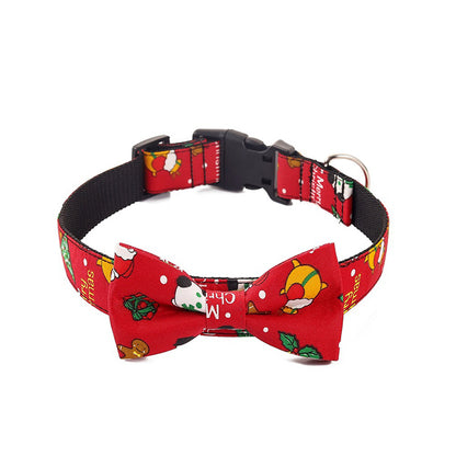 Removable Bow Tie Dog Collar