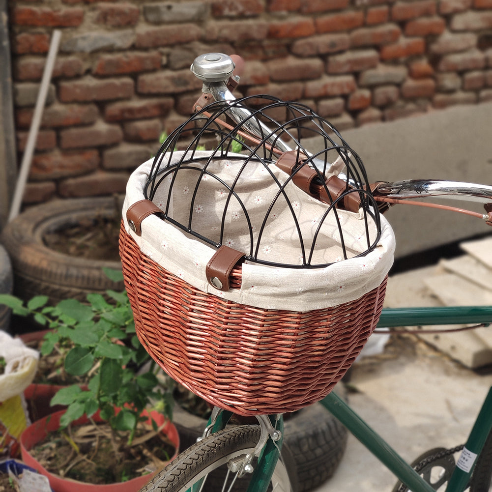 Bicycle Basket Dog Carrier Cycling