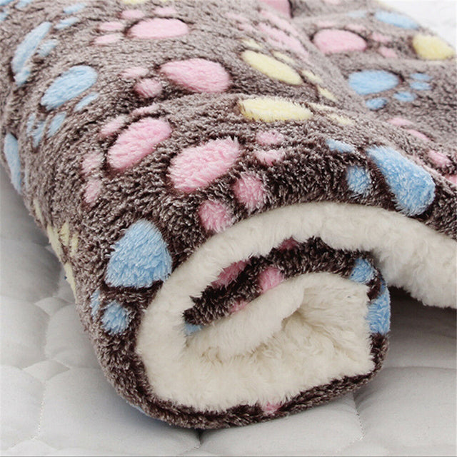 Flannel Thickened Fleece Pad Mattress Dog Sofa Cushion