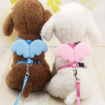 Pet Harness with Angel Wing