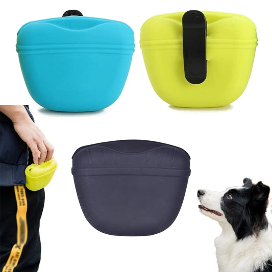 Silicone Pet Portable Dog Training Waist Bag