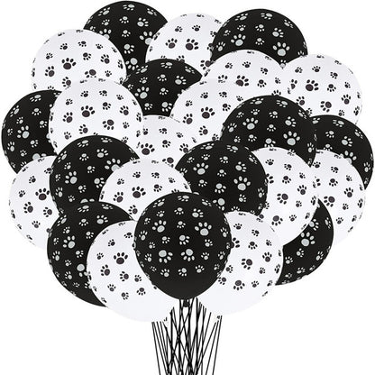 Letter Foil Balloons LETS PAWTY Party Balloon
