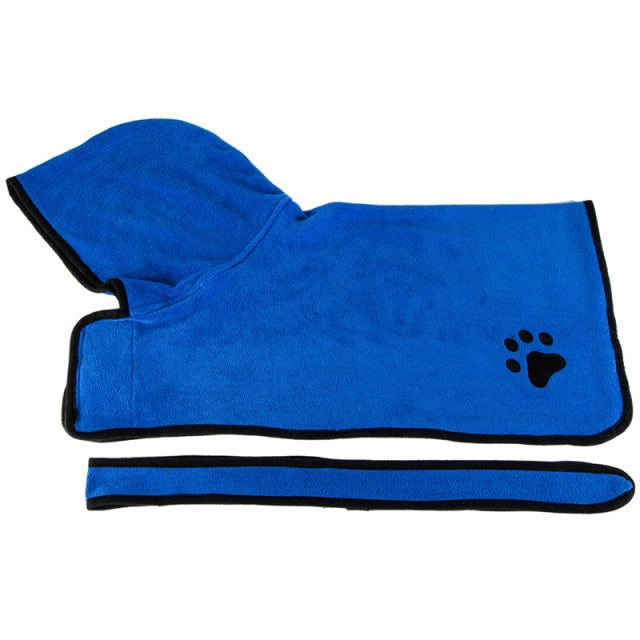 Pet Drying Coat Absorbent Towel Bath and dry Fast Pet Grooming