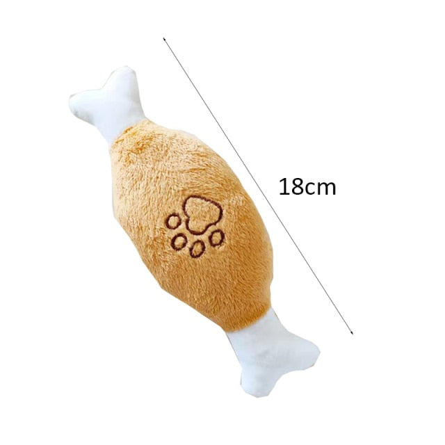 Squeaky Puppy Dog Toy Bite Resistant