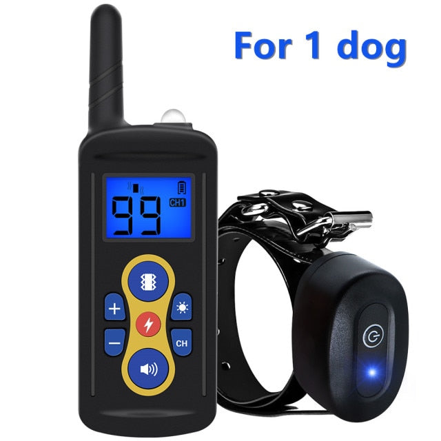 Electric Dog Training Collar 800M Remote Control