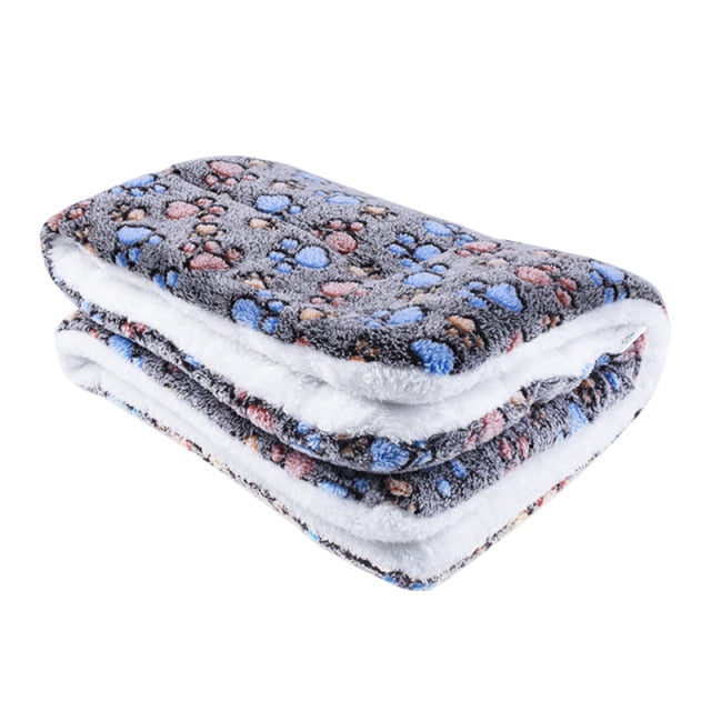 Dog Cat Soft Blanket Bed Mat For Sofa Warmer