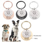 Dog Collar Name Tags Engraved Anti-lost
