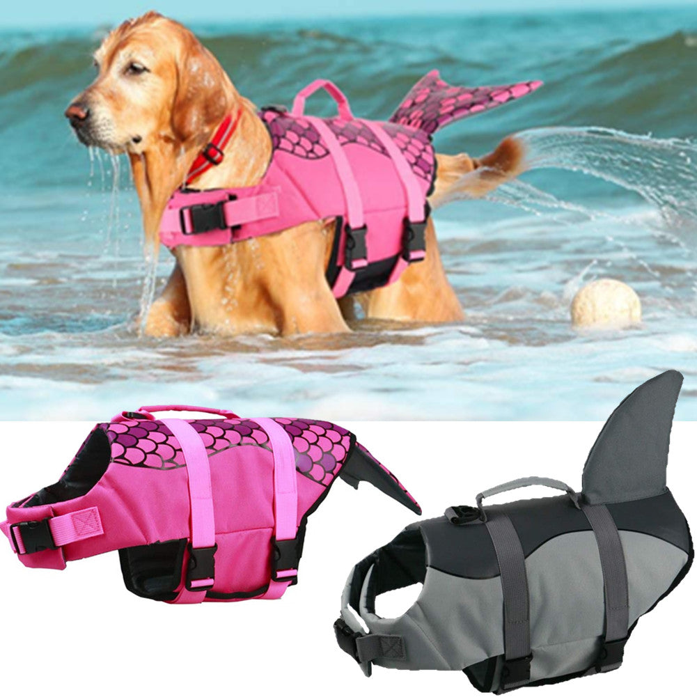 Dog Swimming Vest Summer Safety Clothes