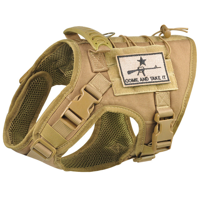 Tactical Dog Training Harness Outdoor Working Vest