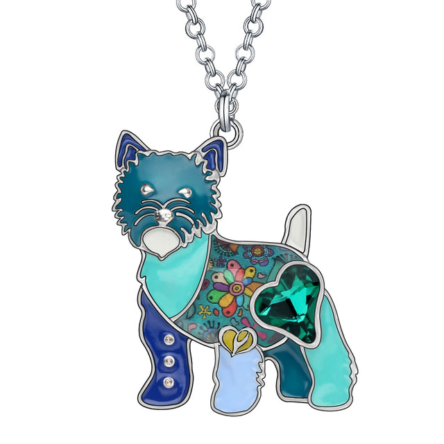 West Highland Terrier Dog Necklace Pendant