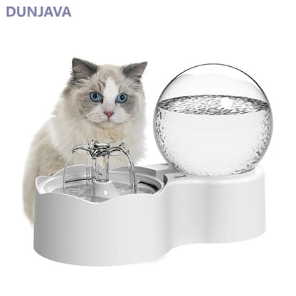 New Cat Water Fountain Drinking