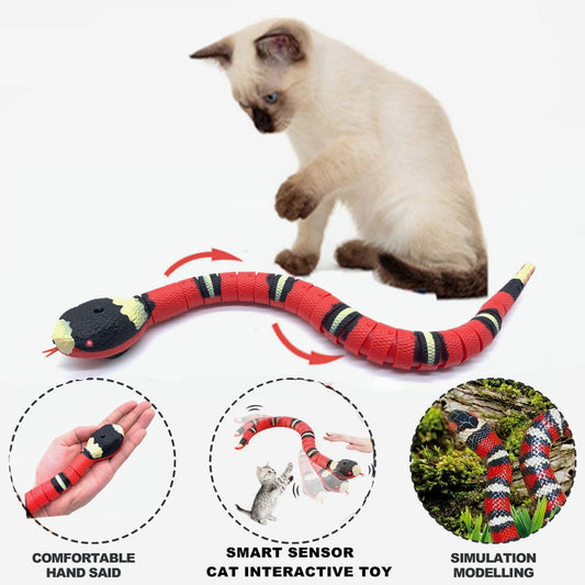 Smart Sensing Snake Pet Toys