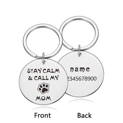 Personalized Dog Tag Address Tags for Dogs