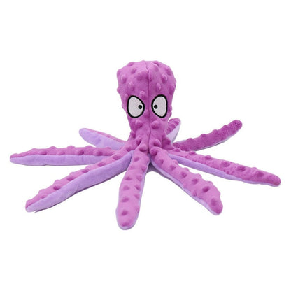 Plush Octopus Soft Dog Stuffed