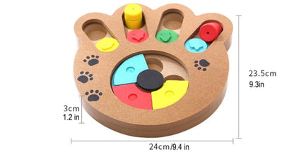 Dog Puzzle Toys Dispensing Feeding