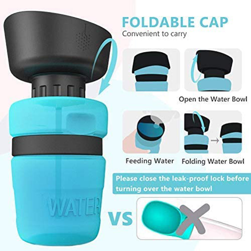 Portable Dog Water Bottle Outdoor