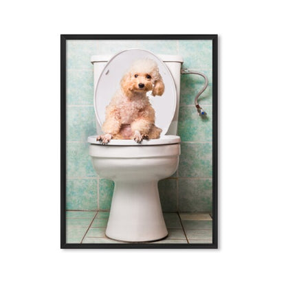 Wall Art Canvas Animal Dog Creative Hanging Picture