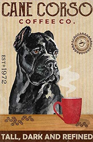 Cane Corso Dog Lovers Custom Year Poster