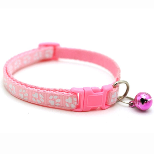 Easy Wear Pet Collar with Bell Buckle