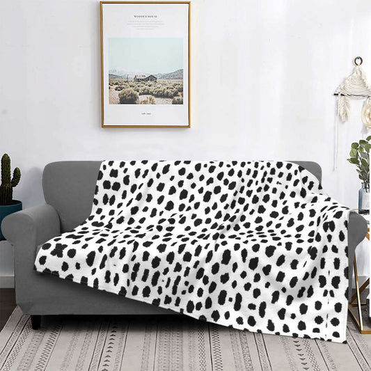 Dalmatian Spots Blanket Flannel