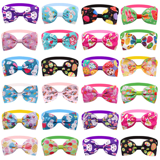 Dog Easter Bow Tie Bow Collar Cute