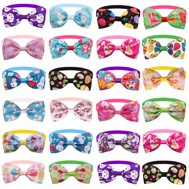 Dog Easter Bow Tie Bow Collar Cute