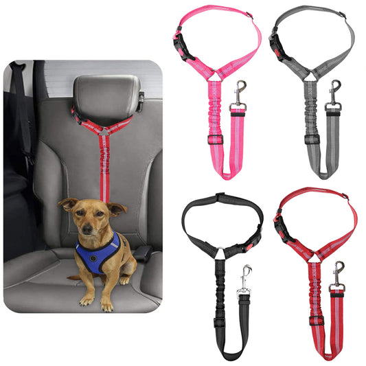 Adjustable Durable Car Seat Belt Reflective Car Seat Belt Pet Safety Seatbelt Strap
