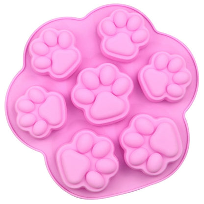 Dog Cat Paw Pattern Ice Cube Soap