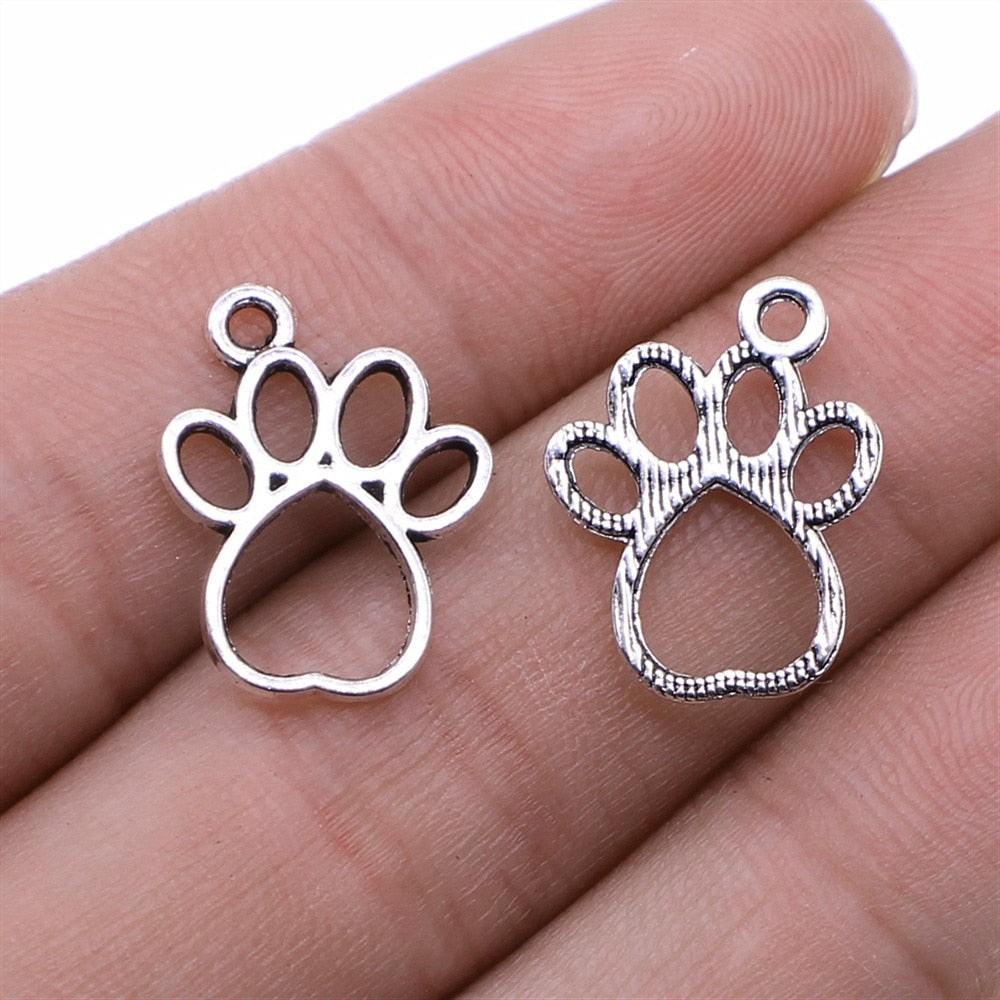 Charms Hollow Lovely Dog Bear Paw