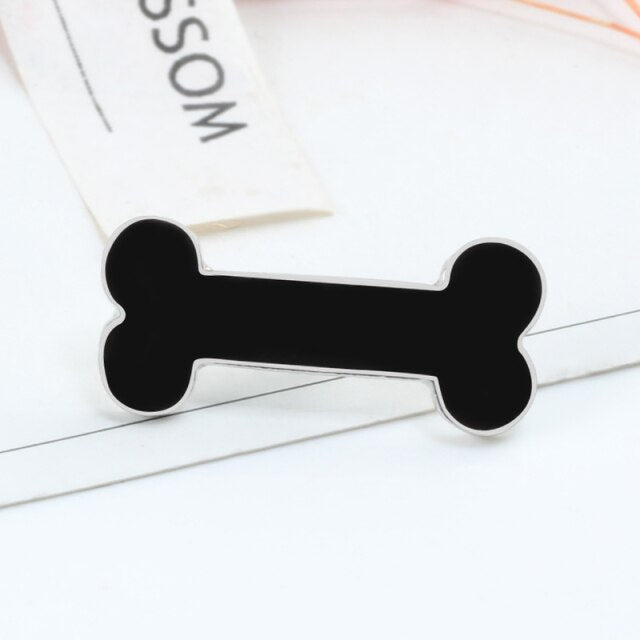 Dog Cartoon Brooch Metal Enamel Pins
