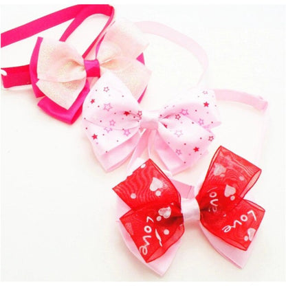 Dog Bow Ties Lovely Heart