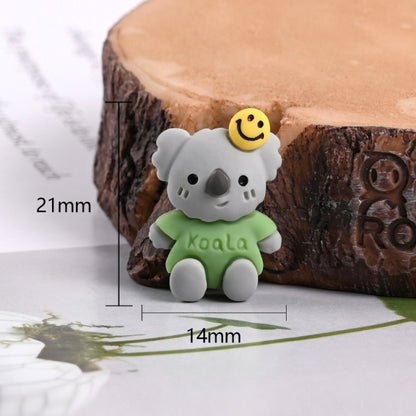 Mini Resin Cute Cartoon Dog Flatback