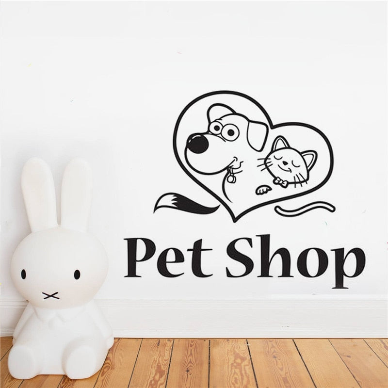 Pet Grooming Salon Dog  Wall sticker