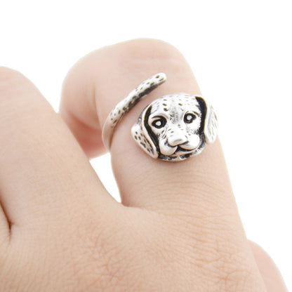 Vintage Jack Russell Couple Rings