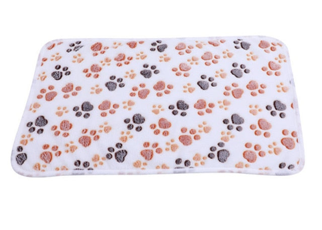 Dog Bed Blanket Soft Fleece Cushion