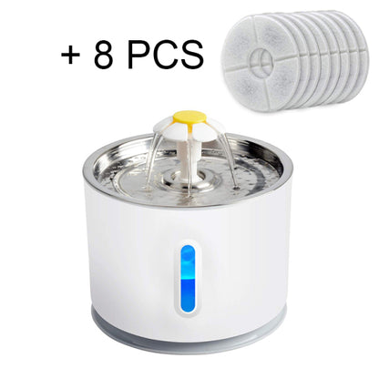 Fountain Dog Drink Bowl Active Carbon Filter Automatic