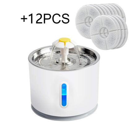 Fountain Dog Drink Bowl Active Carbon Filter Automatic