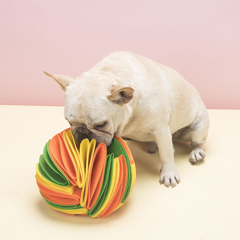 Pet Sniffing Food Ball Dog Snuffle Ball