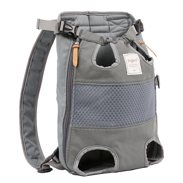 Pet Carrier Backpack Cat Dog Legs Out Front