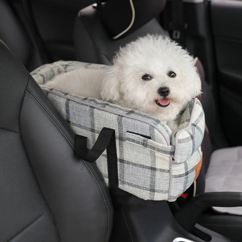 Portable Puppy Car Seat Cover Safety Control Dog Carrier