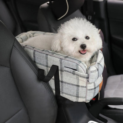 Portable Puppy Car Seat Cover Safety Control Dog Carrier