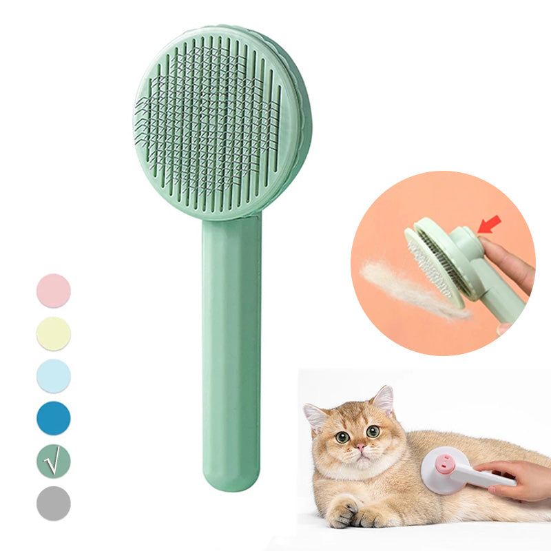 Pet Hair Removal Comb Self Cleaning