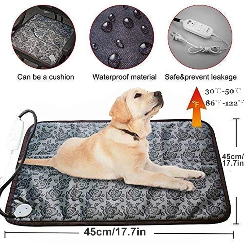 Dog Cat Power-off Protection Pet Electric Mat