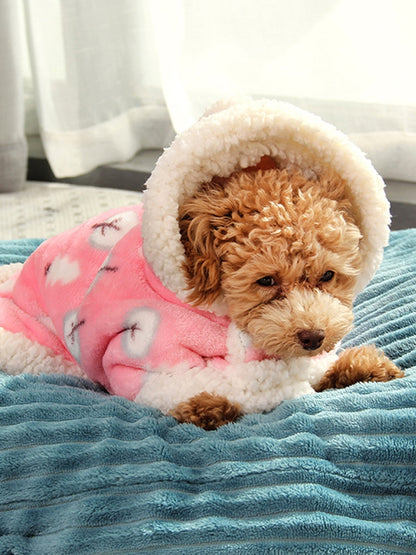 Dog Winter Blanket Soft Flannel Fleece