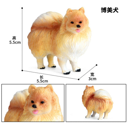 Lovely Dog Solid Model Action Figure Ornament