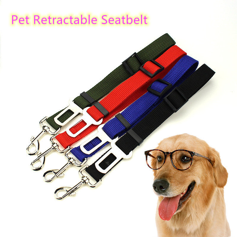 Adjustable Seat Belt Harness for Large Dogs
