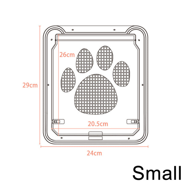 Magnetic Screen Outdoor Dog Window Gate