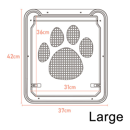 Magnetic Screen Outdoor Dog Window Gate