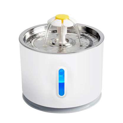 Water Dispenser LED Dog Drinking Fountain